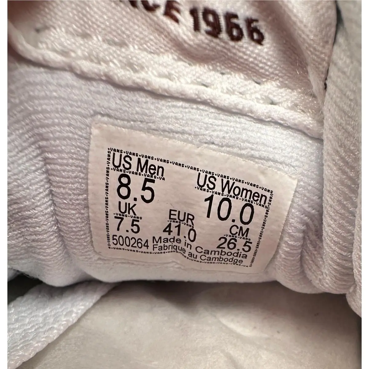 Vans shoes - White 6