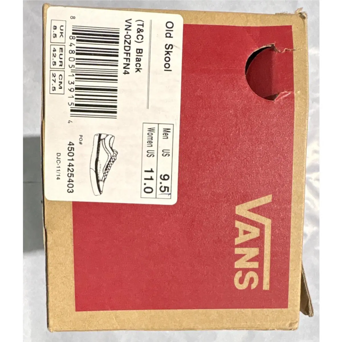 Vans shoes - VANS Old Skool - Old Skool - VN-0ZDFNF4 - Black, Gray 0