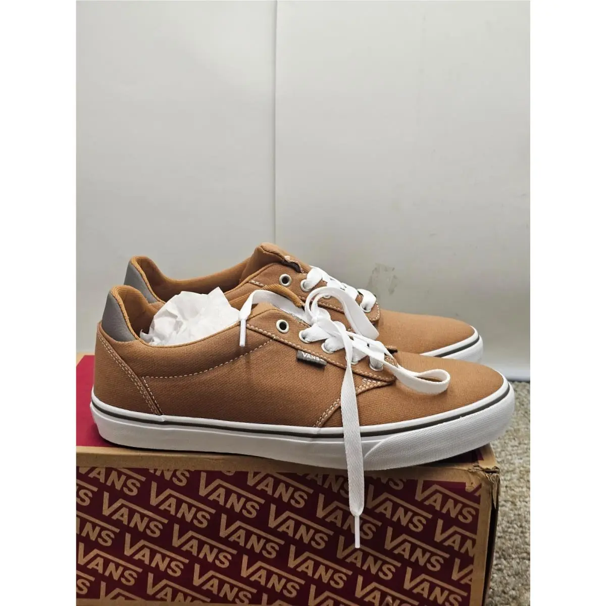 Vans shoes - VANS Atwood Deluxe - Atwood Deluxe - VN000CT0GWT - Chipmunk (UPC: 197804427659) 1