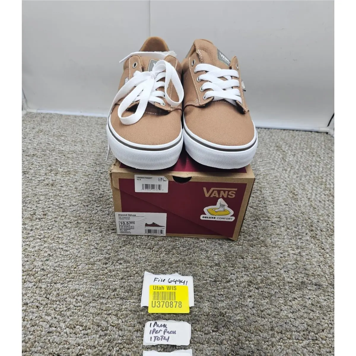 Vans shoes - VANS Atwood Deluxe - Atwood Deluxe - VN000CT0GWT - Chipmunk (UPC: 197804427659) 7