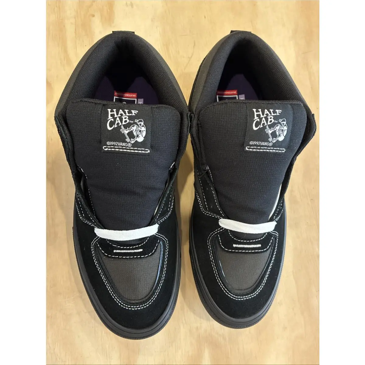 Vans shoes - VANS Half Cab - Half Cab - VN000D9ZKOU - Black / Asphalt 0