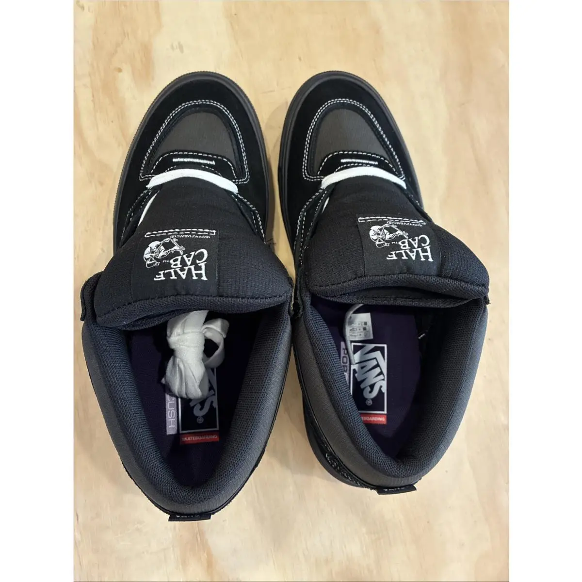 Vans shoes - VANS Half Cab - Half Cab - VN000D9ZKOU - Black / Asphalt 2
