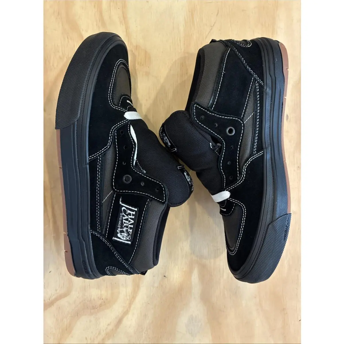 Vans shoes - VANS Half Cab - Half Cab - VN000D9ZKOU - Black / Asphalt 3