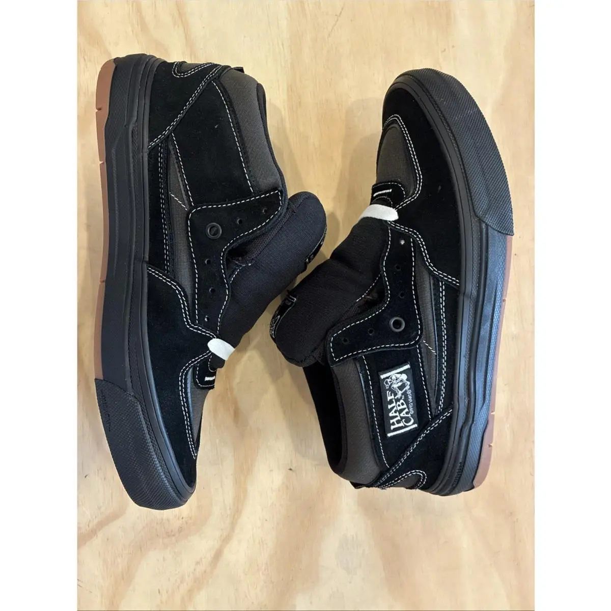 Vans shoes - VANS Half Cab - Half Cab - VN000D9ZKOU - Black / Asphalt 4