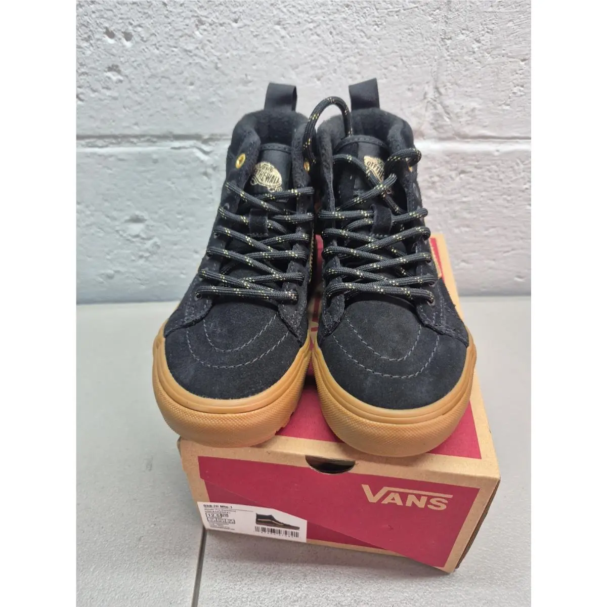 Vans shoes - Vans Sk8-Hi Mte - Mte - Black 2
