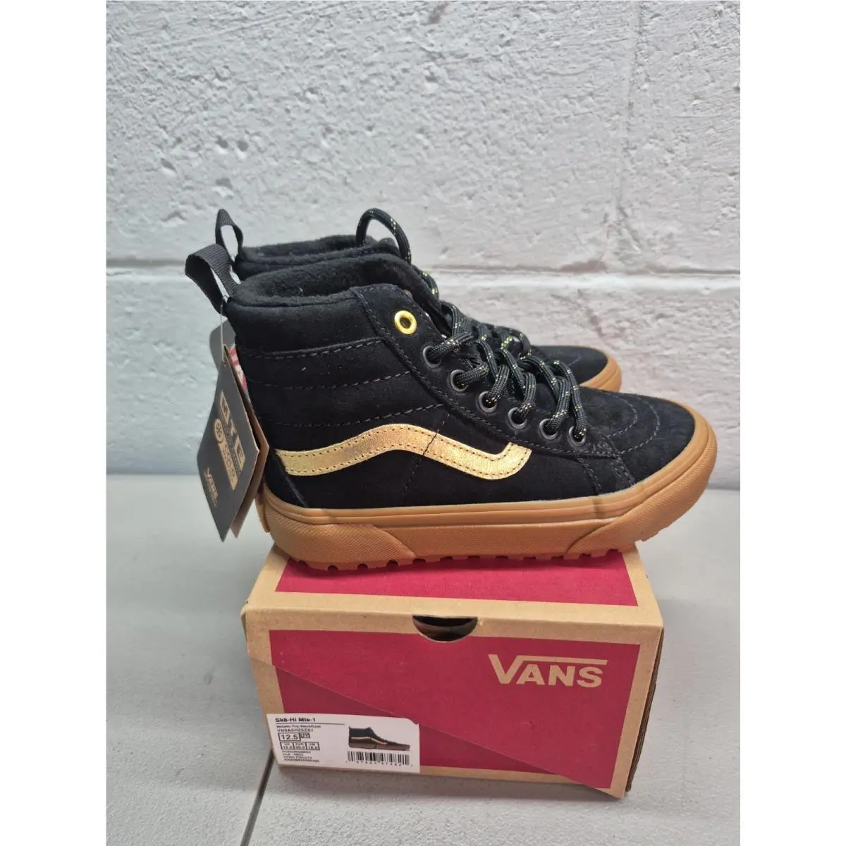 Vans shoes - Vans Sk8-Hi Mte - Mte - Black 3