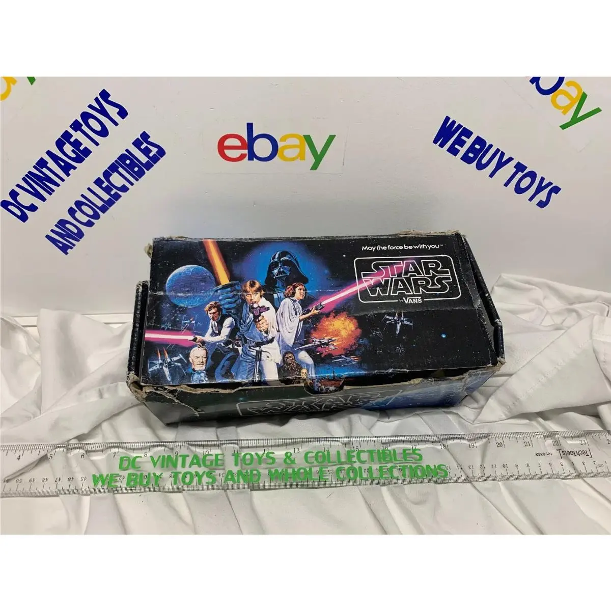 - Star Wars Dark Planet Hoth Black Size: Men 4 / Woman 5.5 by Vans