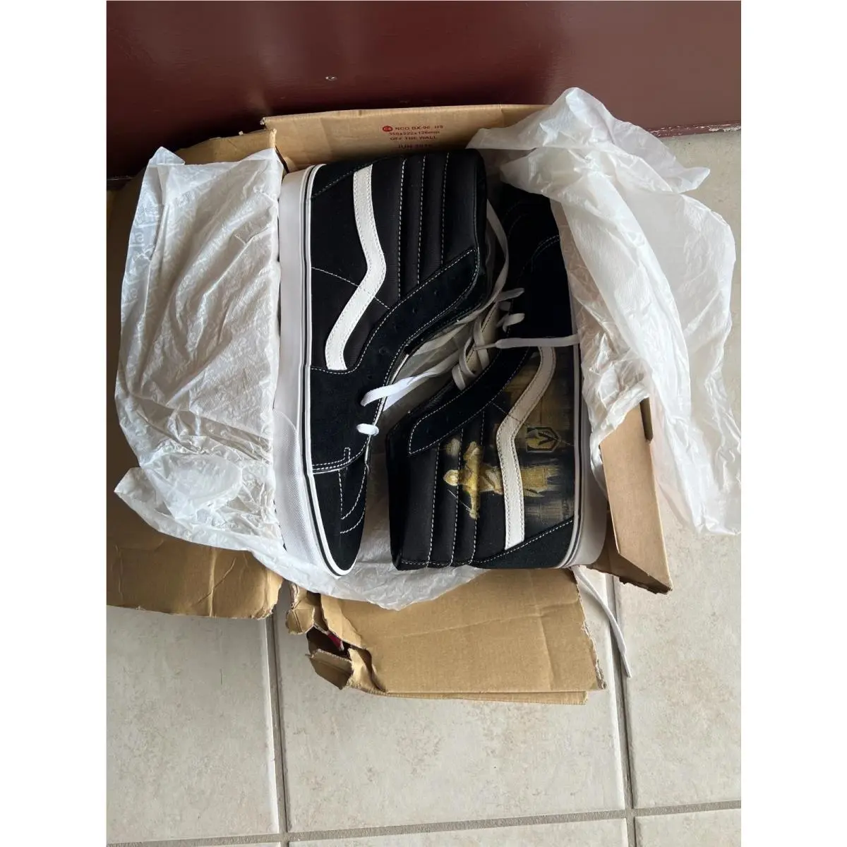 SK8-Hi Rare Limited Edition 50 Vegas Golden Knights Size 15 by Vans