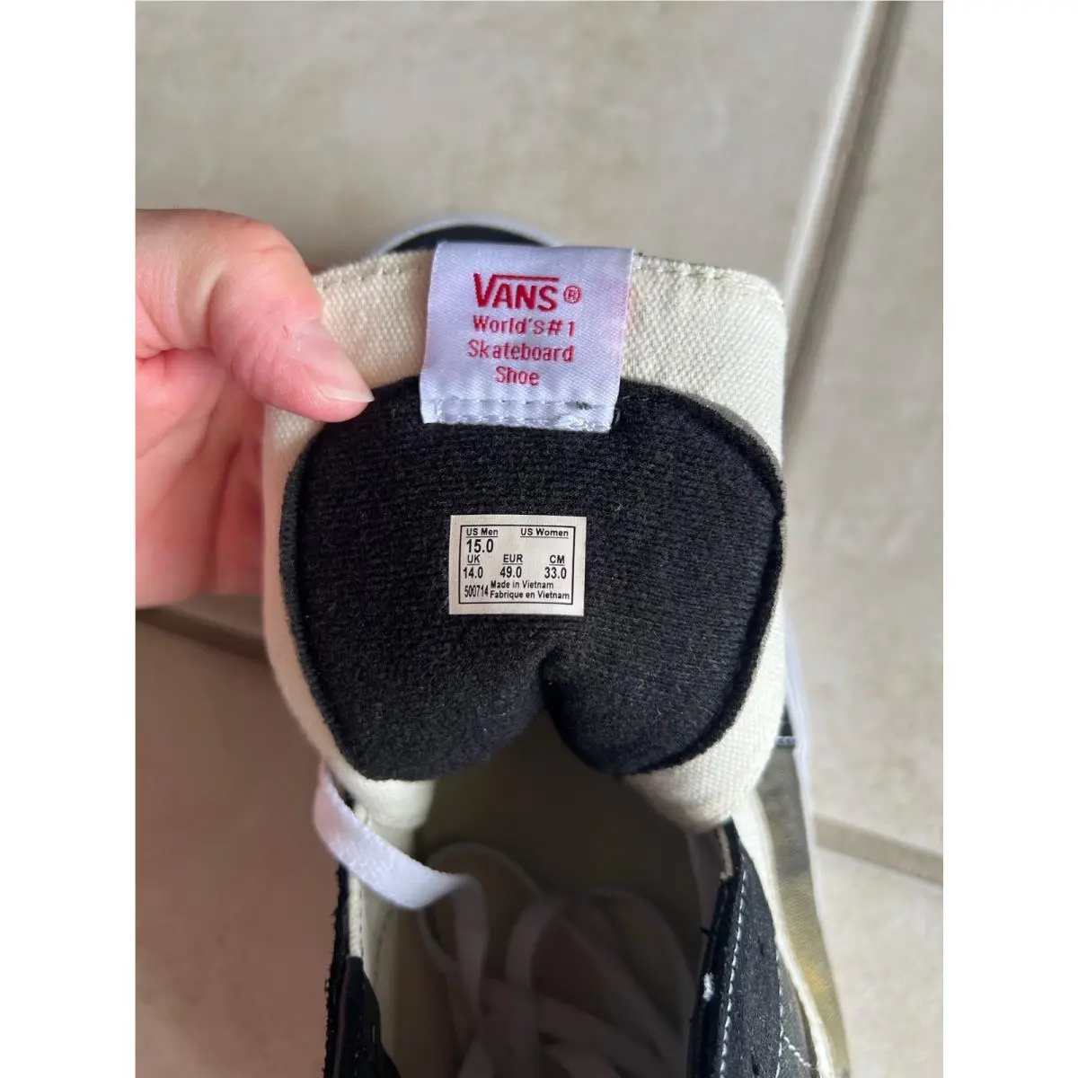 Vans shoes - VANS Sk8-Hi - Black 7