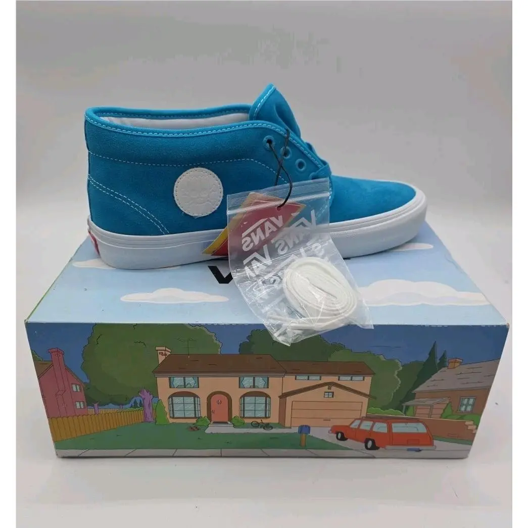 Sneakers x The Simpsons Chukka Pro El Barto Blue 7.5 Mens 9 Women`s Box by Vans