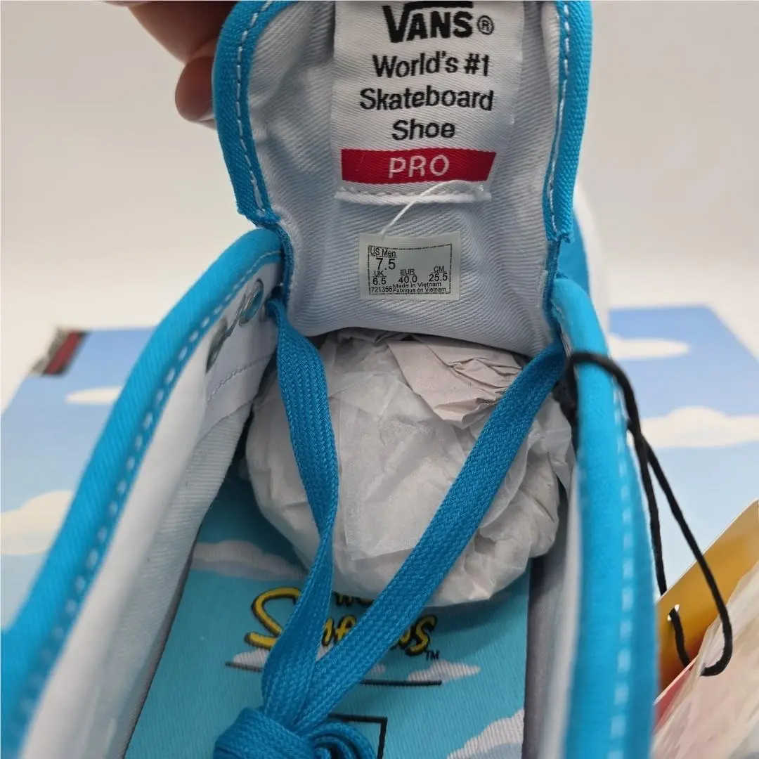 Vans shoes - Vans The Simpsons Chukka Pro Bart - Blue 4