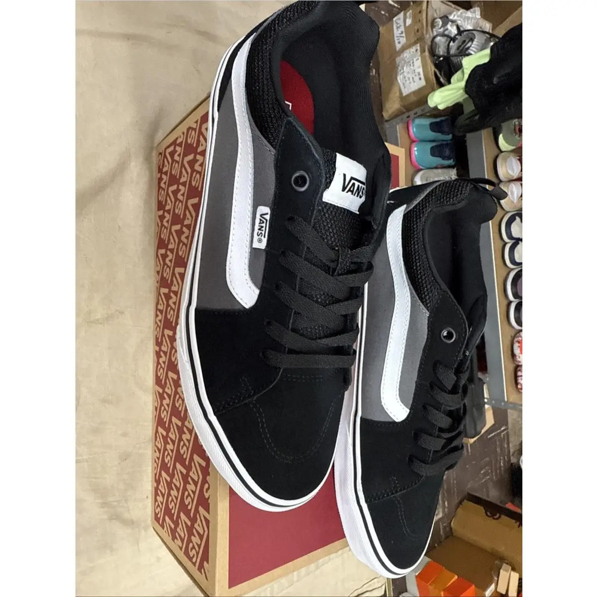 Vans shoes - VANS Filmore - Filmore - VN0A3MTJT2J1 - Black/Pewter (UPC: 0191930254431) 1