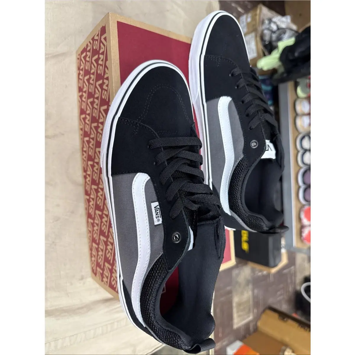 Vans shoes - VANS Filmore - Filmore - VN0A3MTJT2J1 - Black/Pewter (UPC: 0191930254431) 2