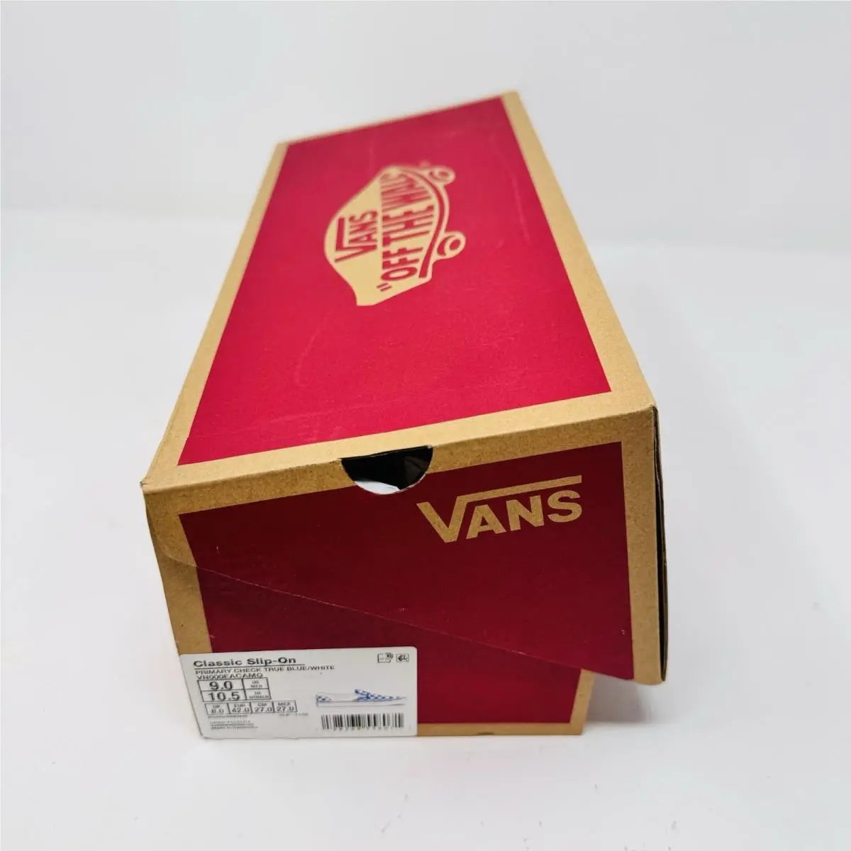 Vans shoes - VANS Classic - Classic - VN000EACAMQ - Blue / White 2