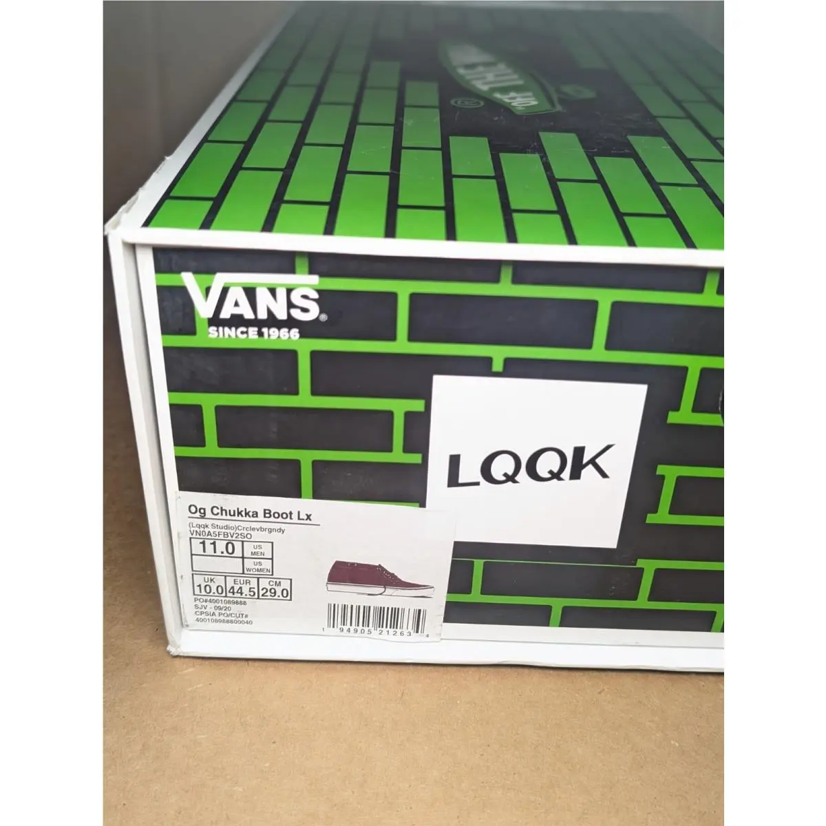 Vans shoes - VANS Chukka - Chukka - VN0A5FBV2SO - Red (UPC: 194905212634) 3
