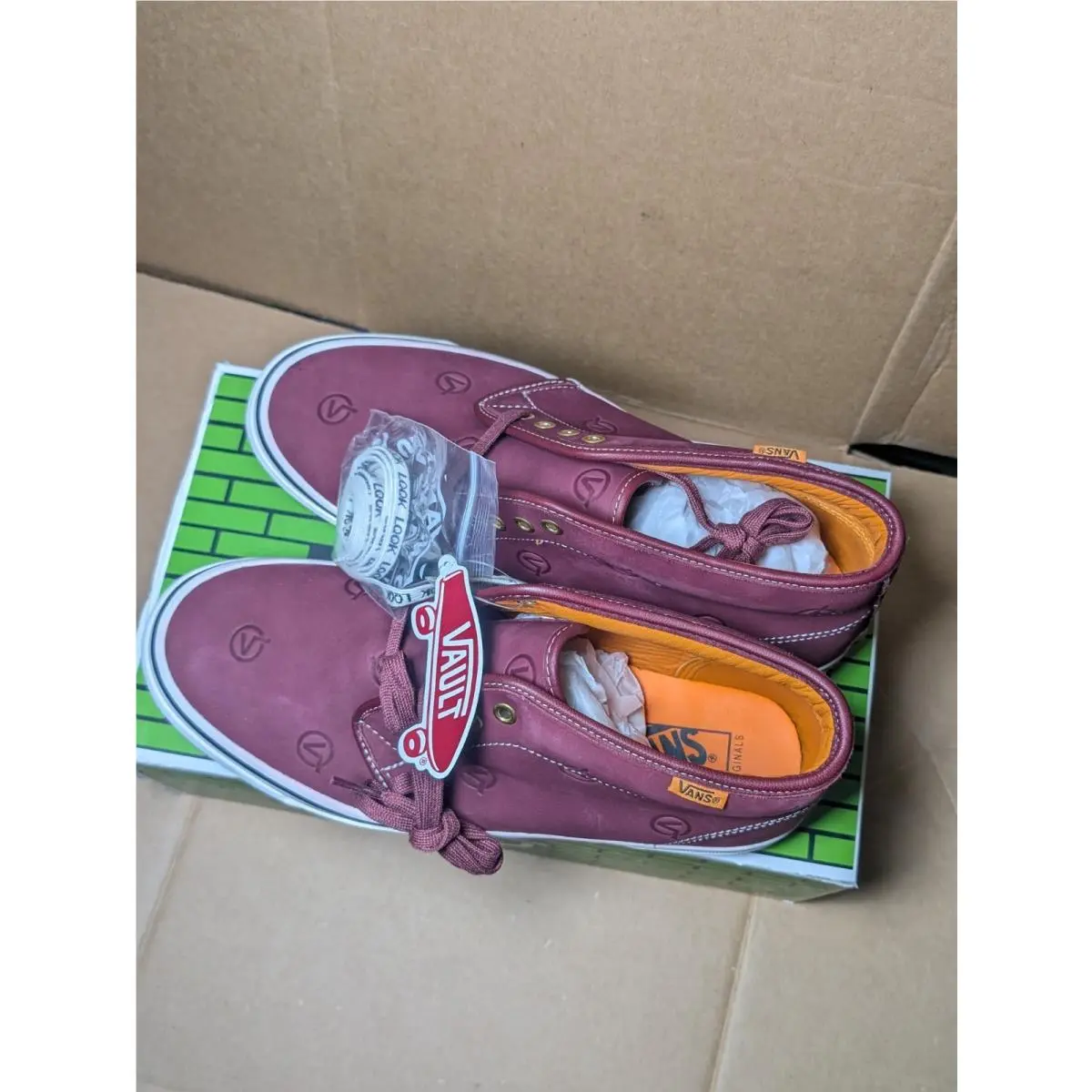 Vans shoes - VANS Chukka - Chukka - VN0A5FBV2SO - Red (UPC: 194905212634) 4