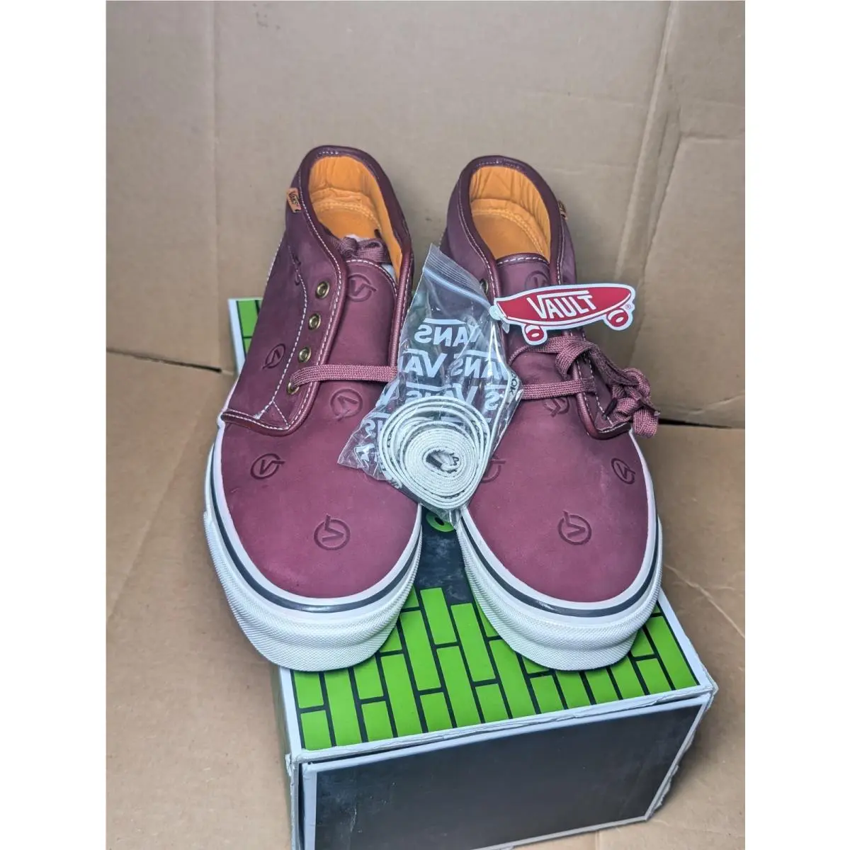 Vans shoes - VANS Chukka - Chukka - VN0A5FBV2SO - Red (UPC: 194905212634) 6