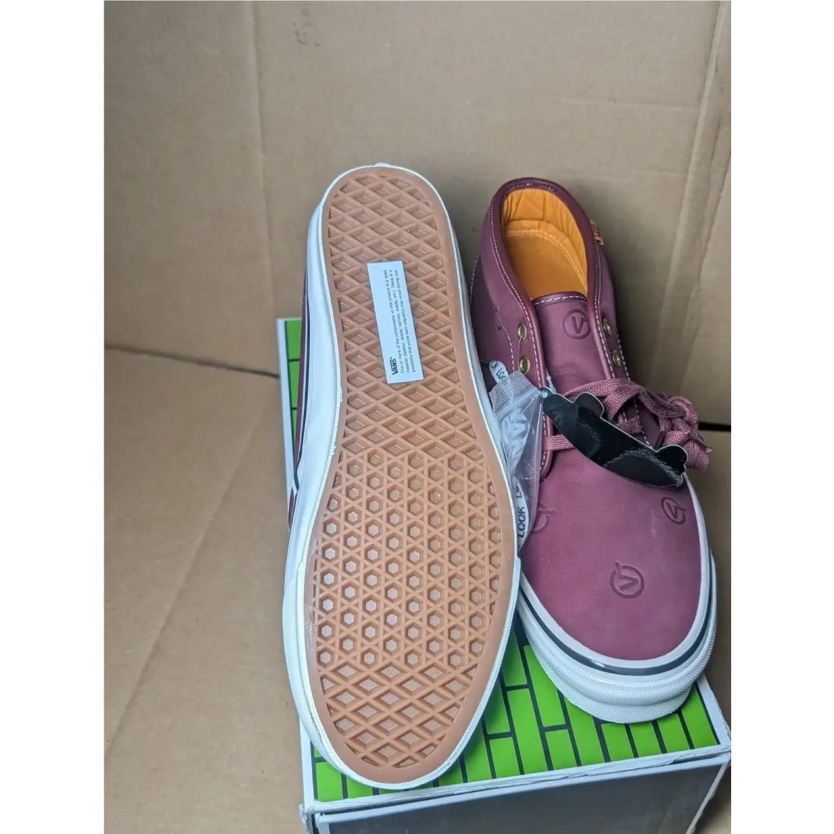 Vans shoes - VANS Chukka - Chukka - VN0A5FBV2SO - Red (UPC: 194905212634) 7