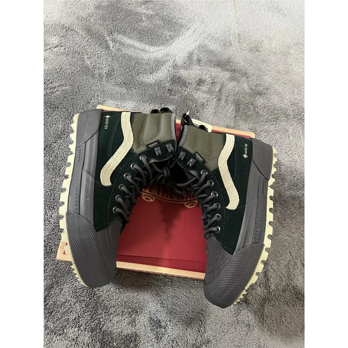 Mte Sk8-Hi Gore-tex Hiking Boot Women8/men6.5 Scaran/grape Leaf by Vans