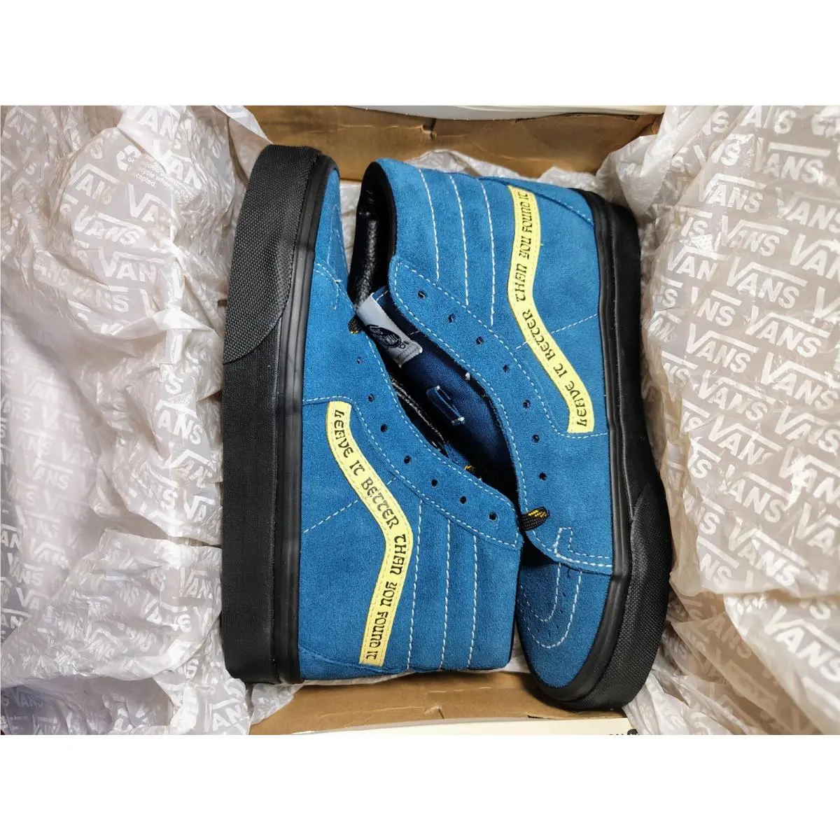 Vans shoes - VANS Sk8-Hi - Blue 7
