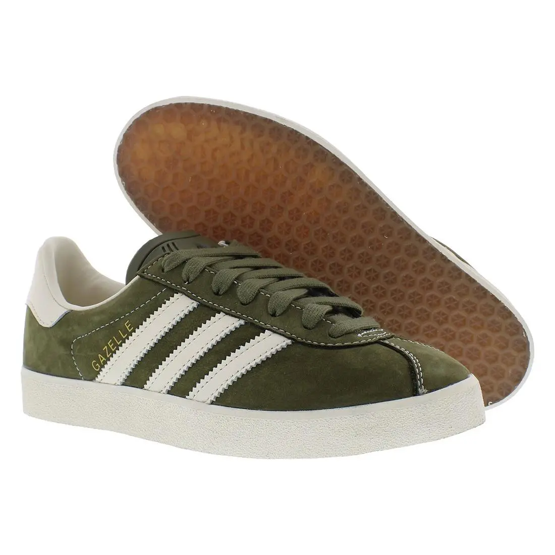 Adidas Gazelle 85 Mens Shoes Size 5.5 Color: Olive Strata/chalk White/wonder