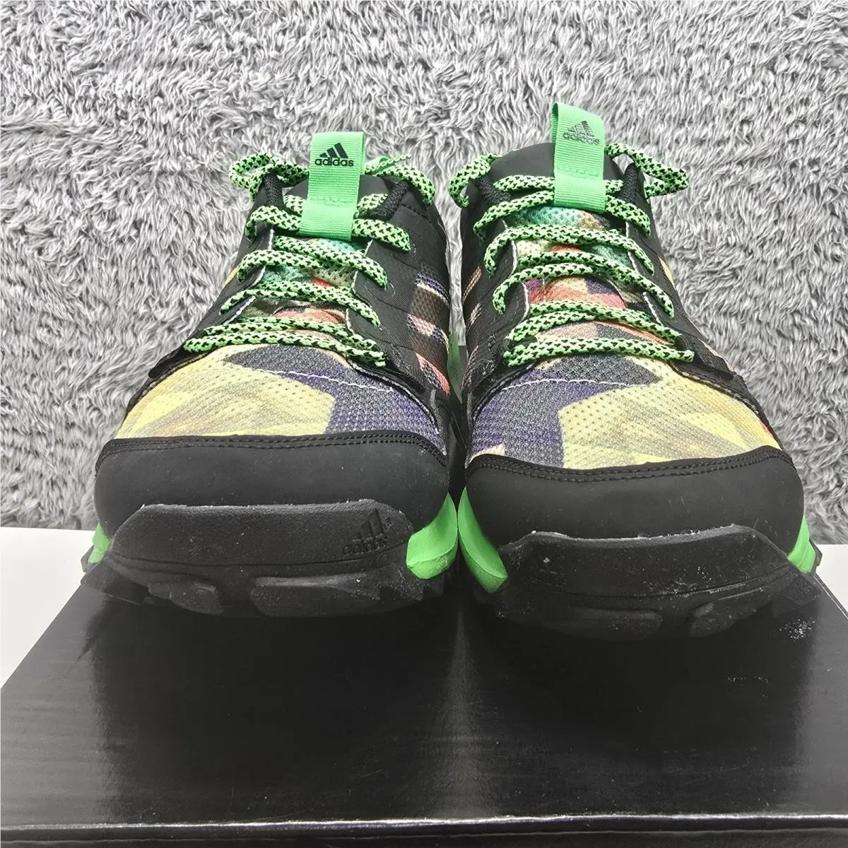 Adidas shoes - adidas Kanadia 7 TR - Kanadia - B40098 - Black/Multi-Color, Manufacturer: Black/Flash Green/Multicolor (UPC: 888164679894) 4