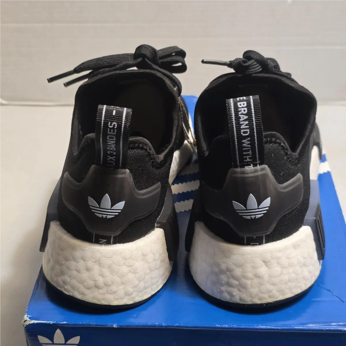 Adidas shoes - adidas NMD R1 - NMD - Black/White, Main: Black (UPC: 195747731208) 3
