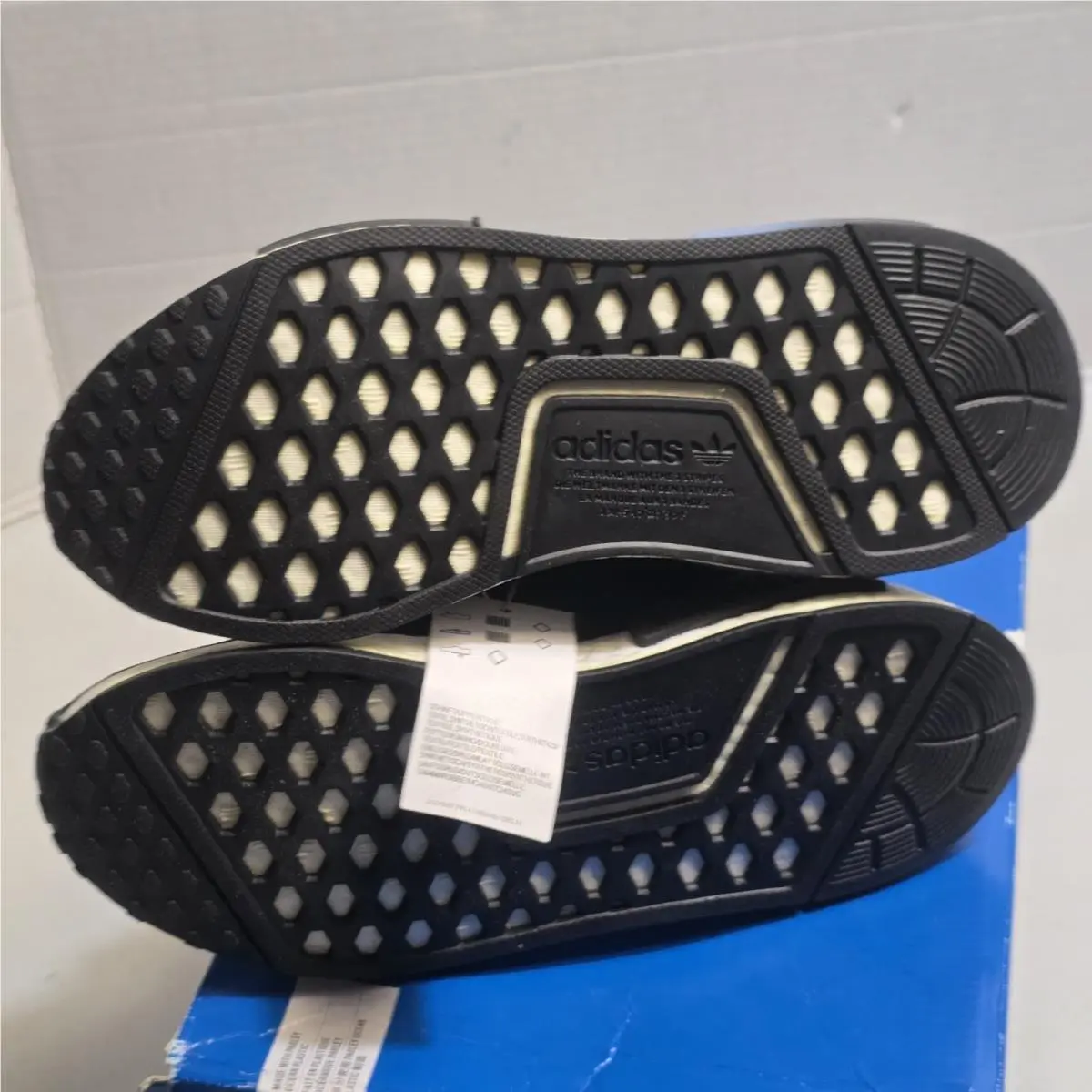 Adidas shoes - adidas NMD R1 - NMD - Black/White, Main: Black (UPC: 195747731208) 6