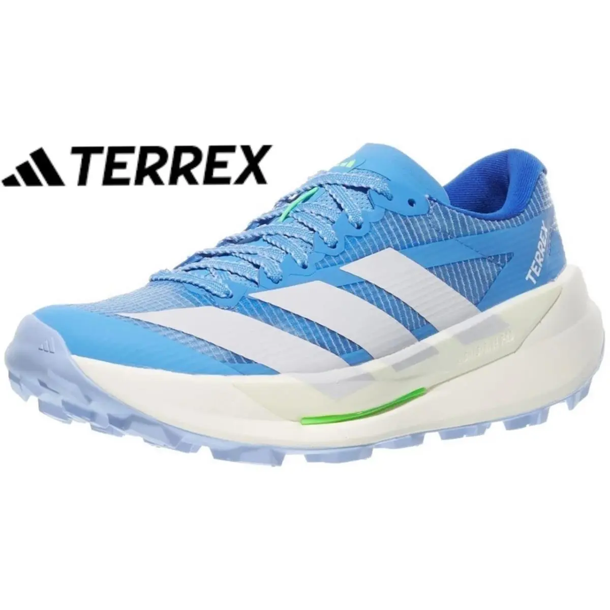 Terrex Agravic TT Trail Running Shoes Energy Return Cushioned Rocker Womens 9.5 by Adidas