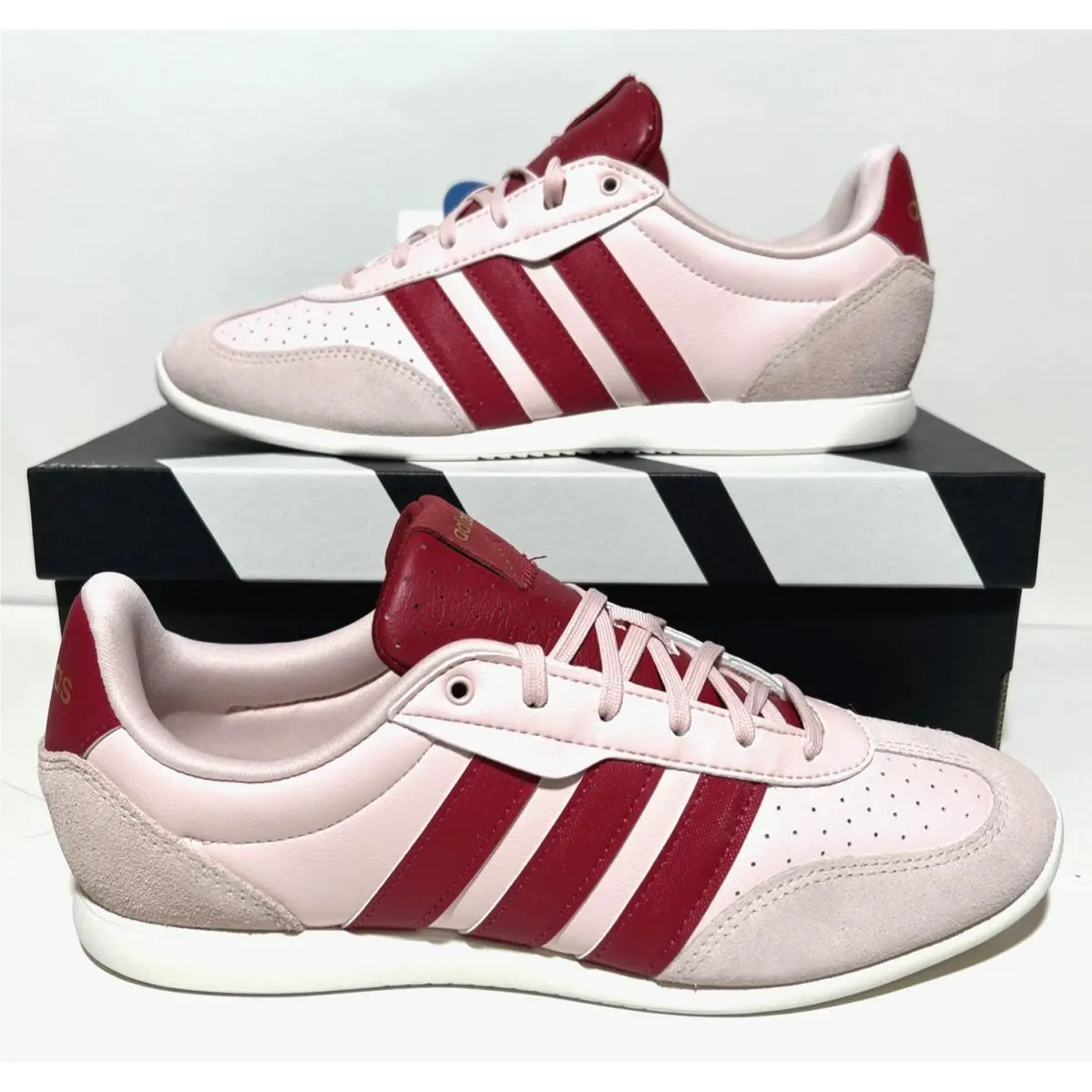 Adidas shoes - Adidas Barreda - Barreda - Sandy Pink / Team Victory Red / Off Whit 2