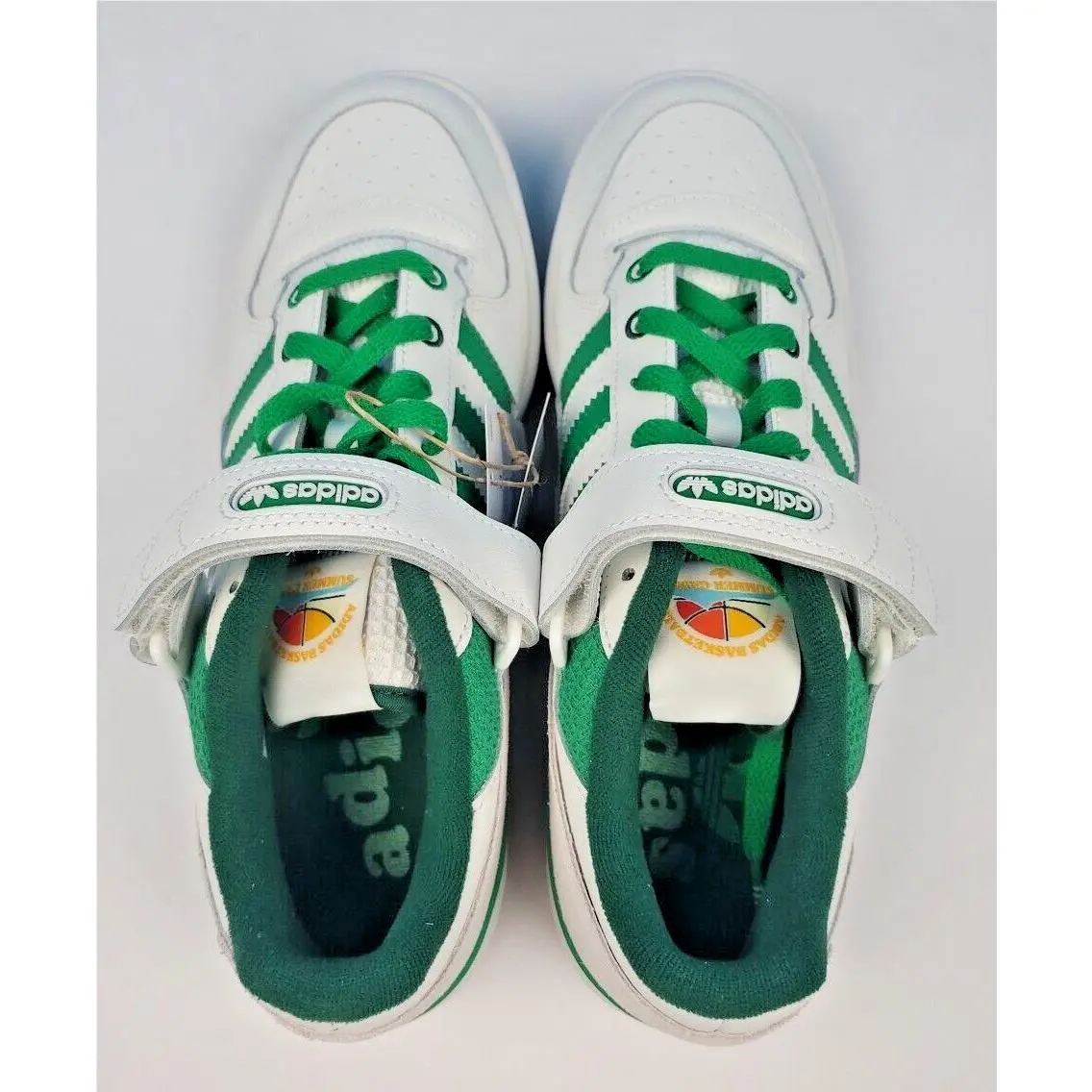 Adidas shoes - adidas Forum Low - Forum Low - IE7175 - Green / White 4