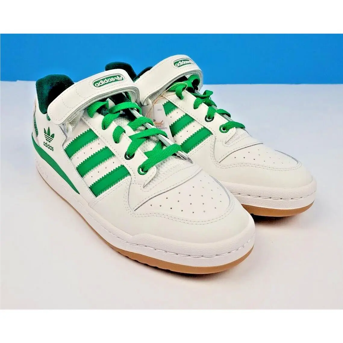 Men’s Forum Low Originals Sneakers Size 11 Green / White IE7175 by Adidas