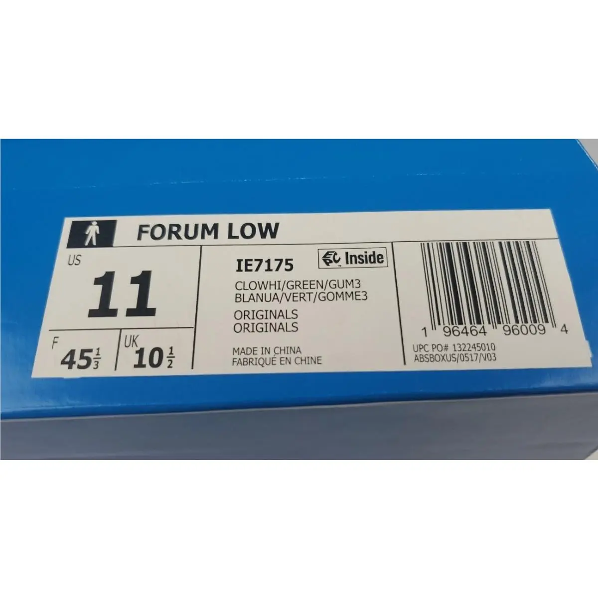 Adidas shoes - adidas Forum Low - Forum Low - IE7175 - Green / White 10