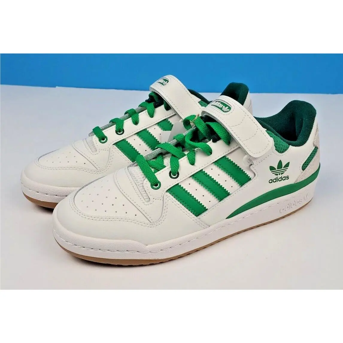 Adidas shoes - adidas Forum Low - Forum Low - IE7175 - Green / White 1