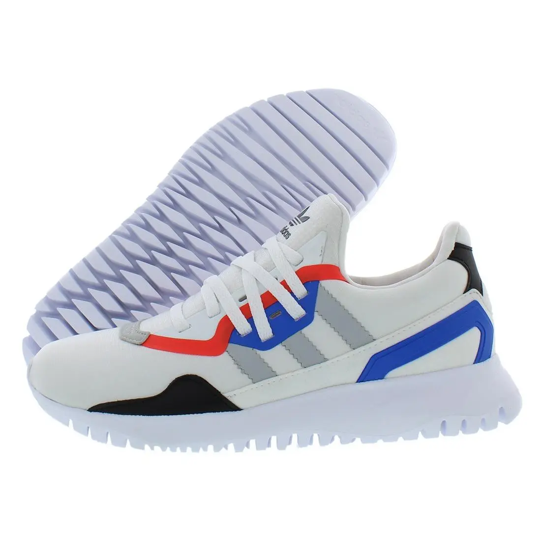 Originals Flex Boys Shoes Size 6.5 Color: White by Adidas