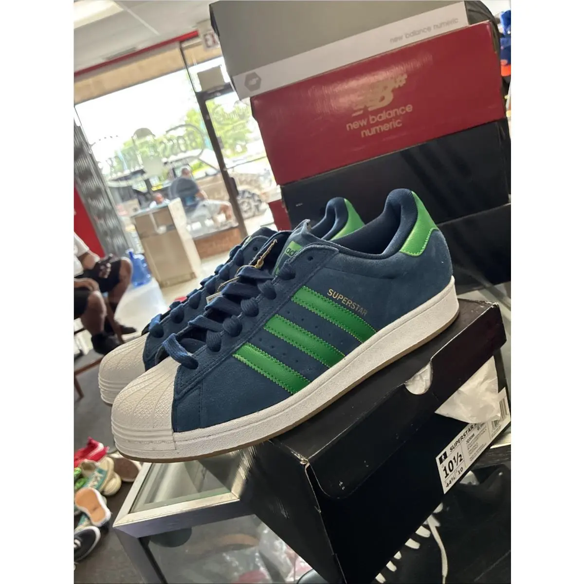 Adidas shoes - adidas Superstar - Superstar - JQ2098 - Blue 9