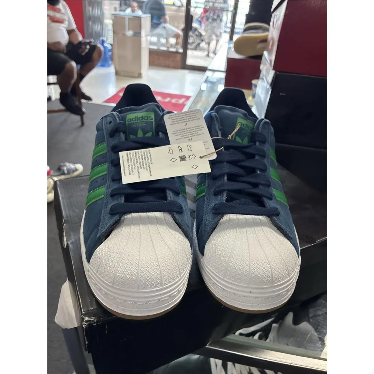 Adidas shoes - adidas Superstar - Superstar - JQ2098 - Blue 1