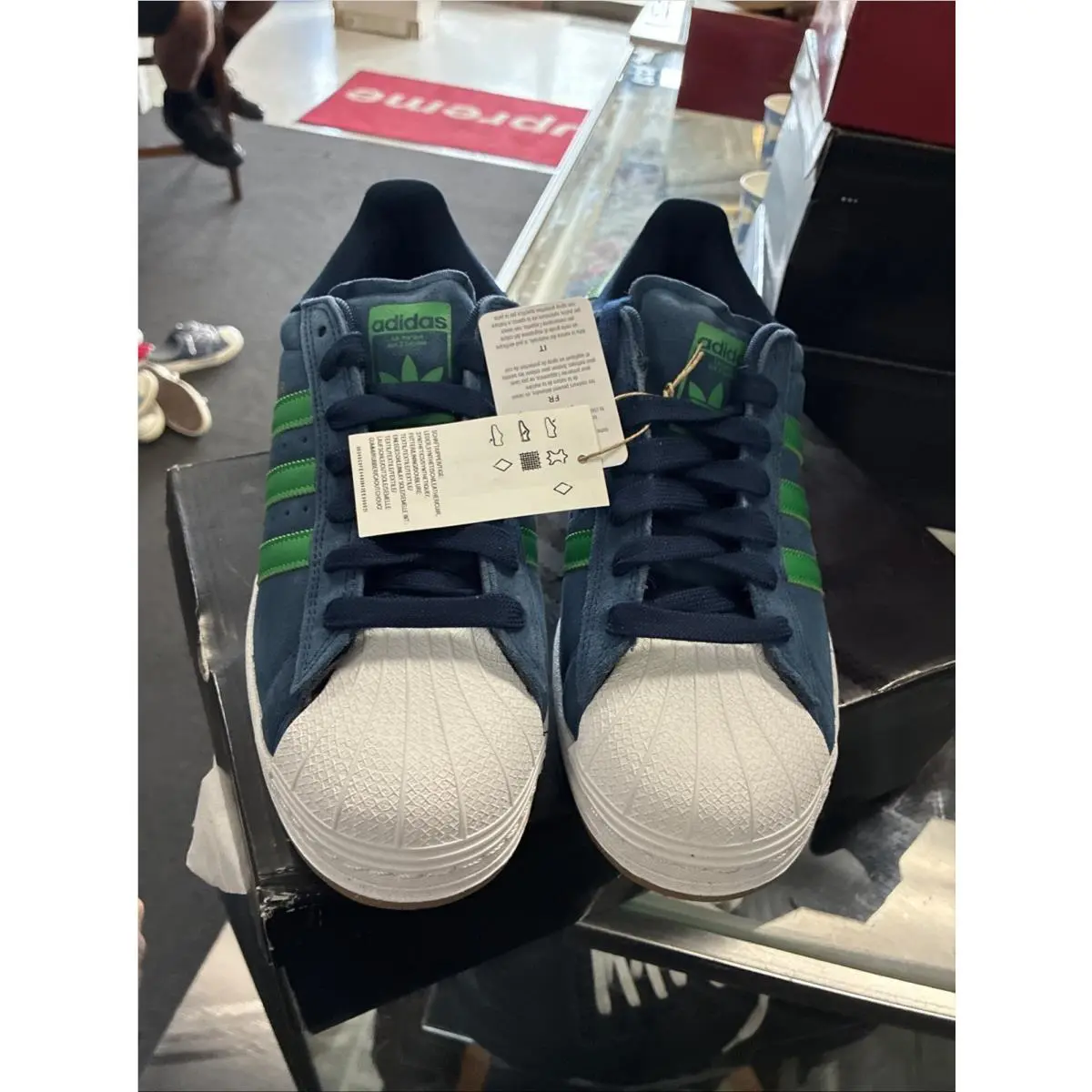 Adidas shoes - adidas Superstar - Superstar - JQ2098 - Blue 2