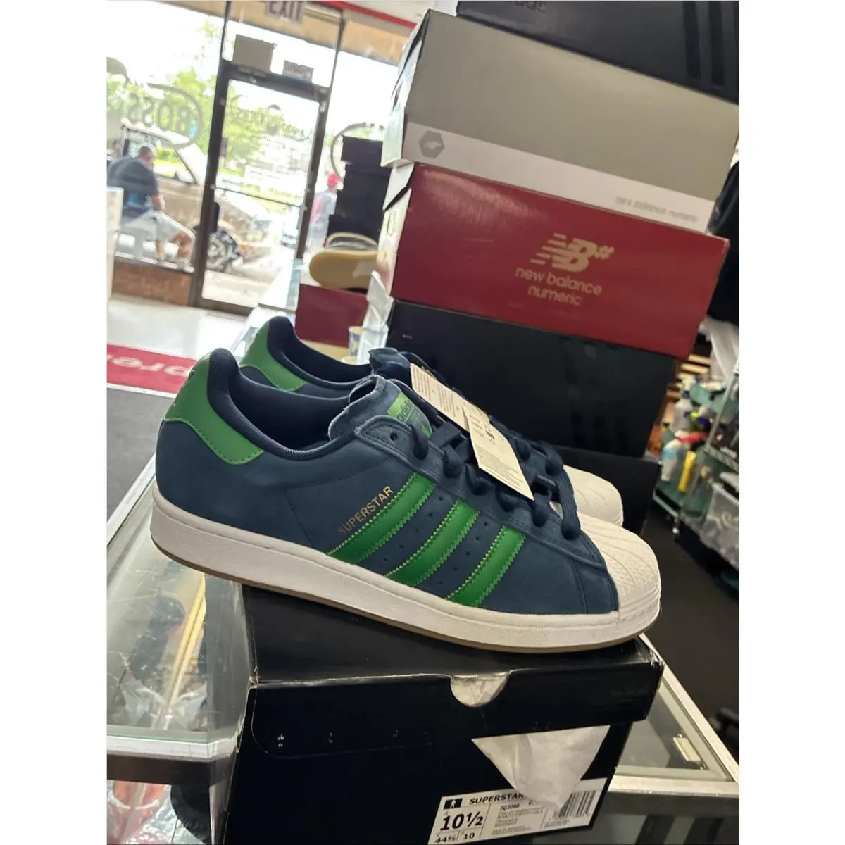 Adidas shoes - adidas Superstar - Superstar - JQ2098 - Blue 4