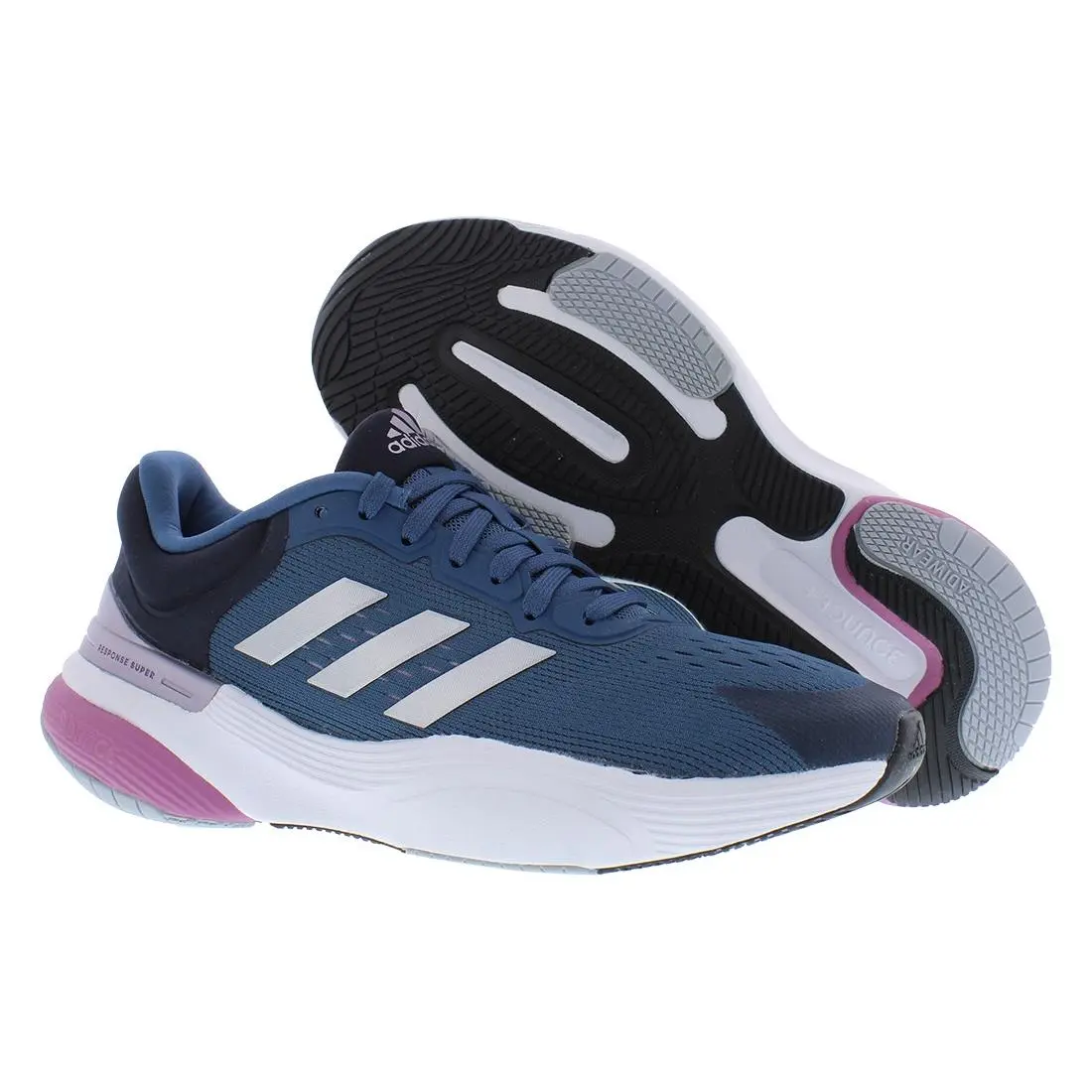 Response Super 3.0 Womens Shoes Size 9.5 Color: Blue/pink by Adidas
