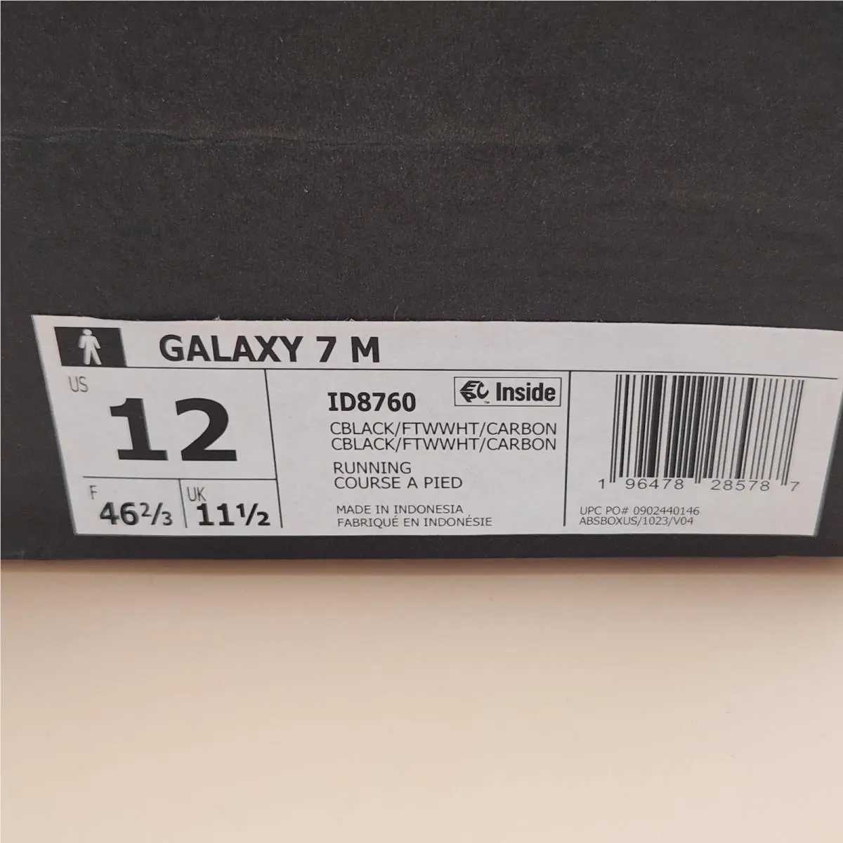 Adidas shoes - adidas Galaxy 7 M - Galaxy - ID8760 - Black 9