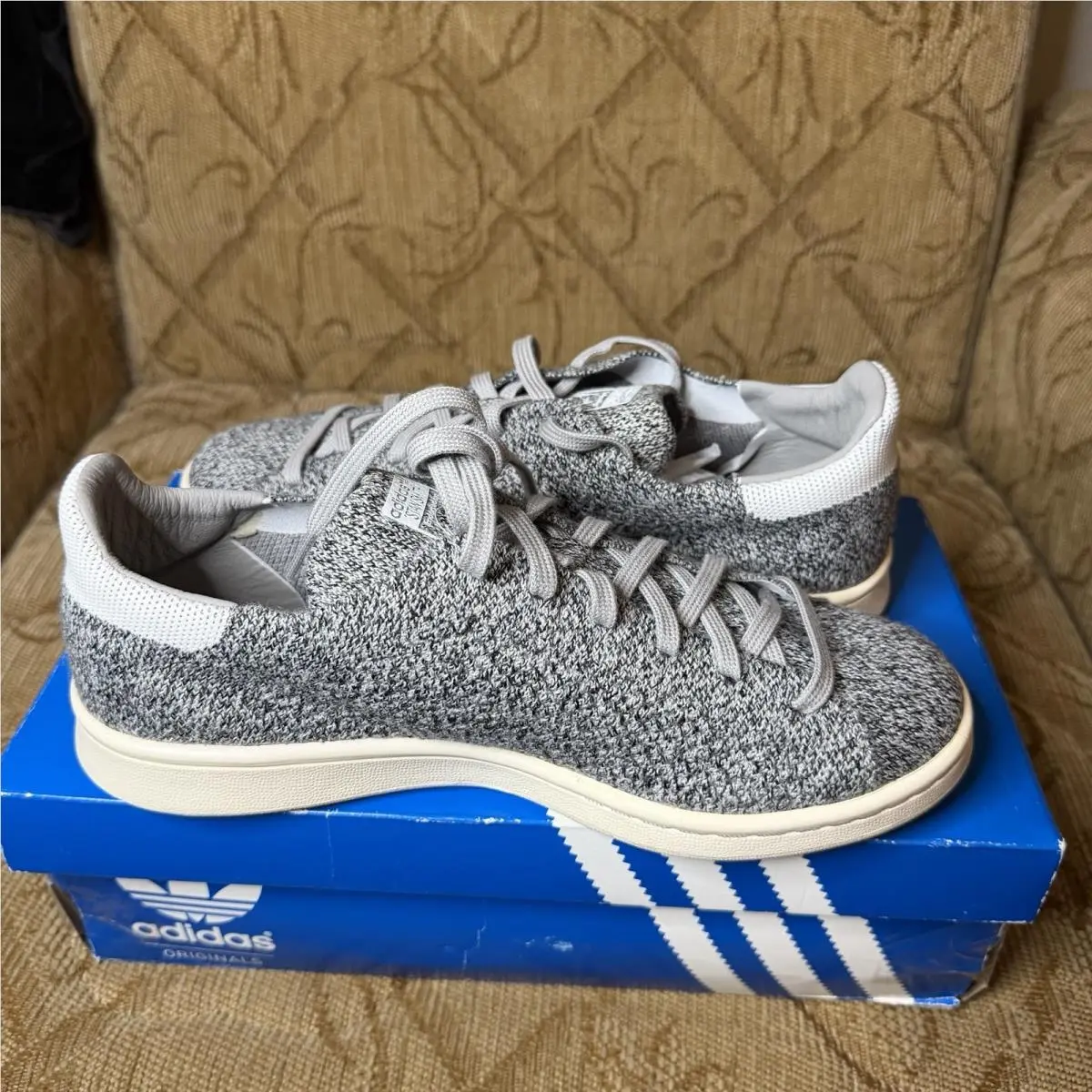 Adidas shoes - Adidas Stan Smith - Stan Smith - S80069 - Gray (UPC: 889765693173) 0