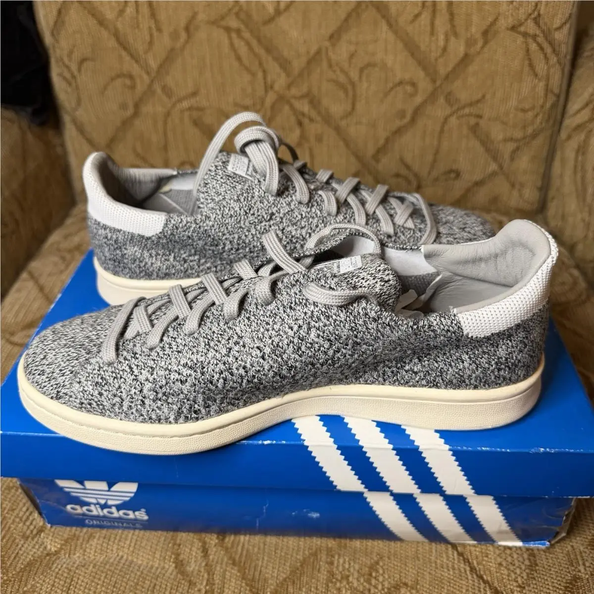 Adidas shoes - Adidas Stan Smith - Stan Smith - S80069 - Gray (UPC: 889765693173) 1