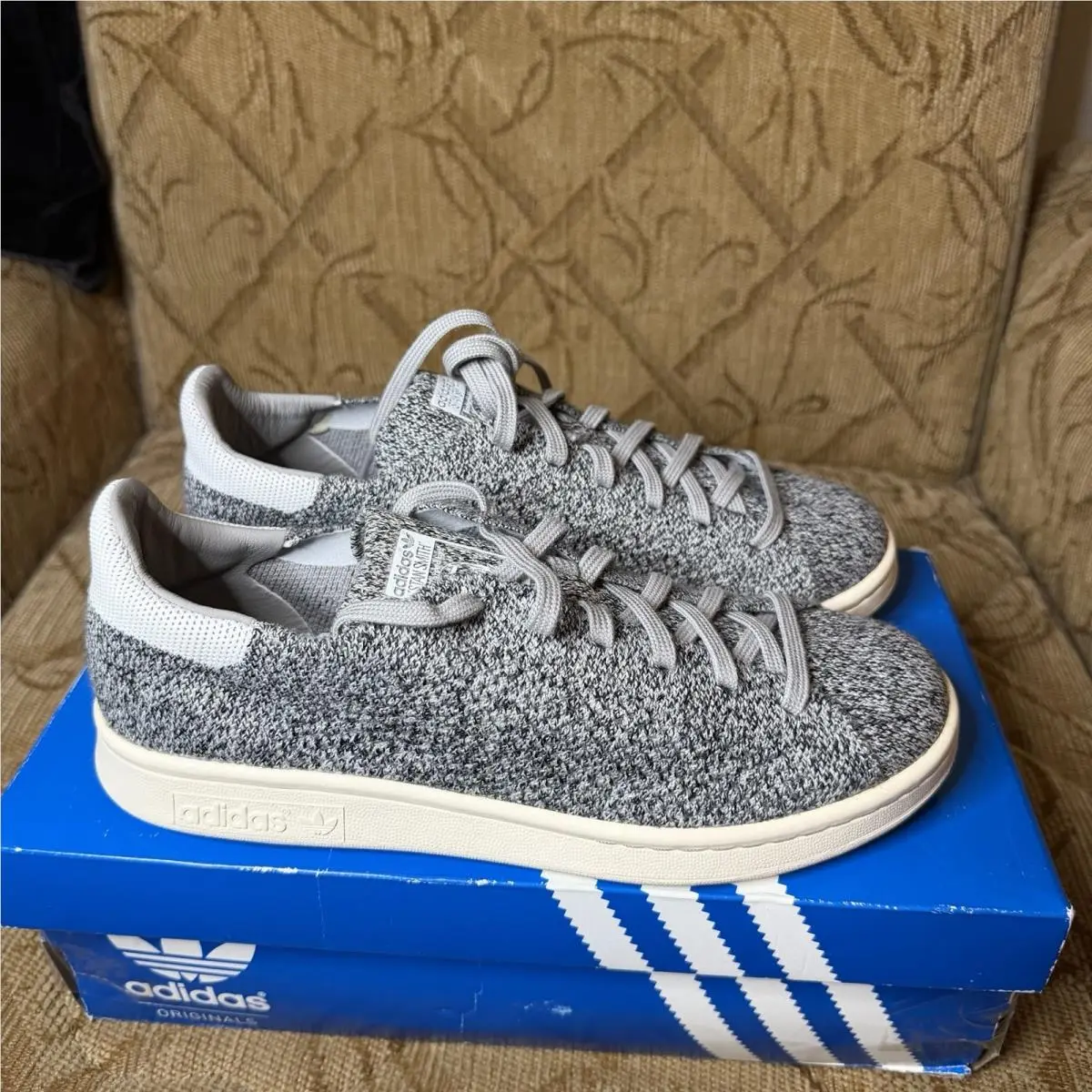 Adidas shoes - Adidas Stan Smith - Stan Smith - S80069 - Gray (UPC: 889765693173) 2