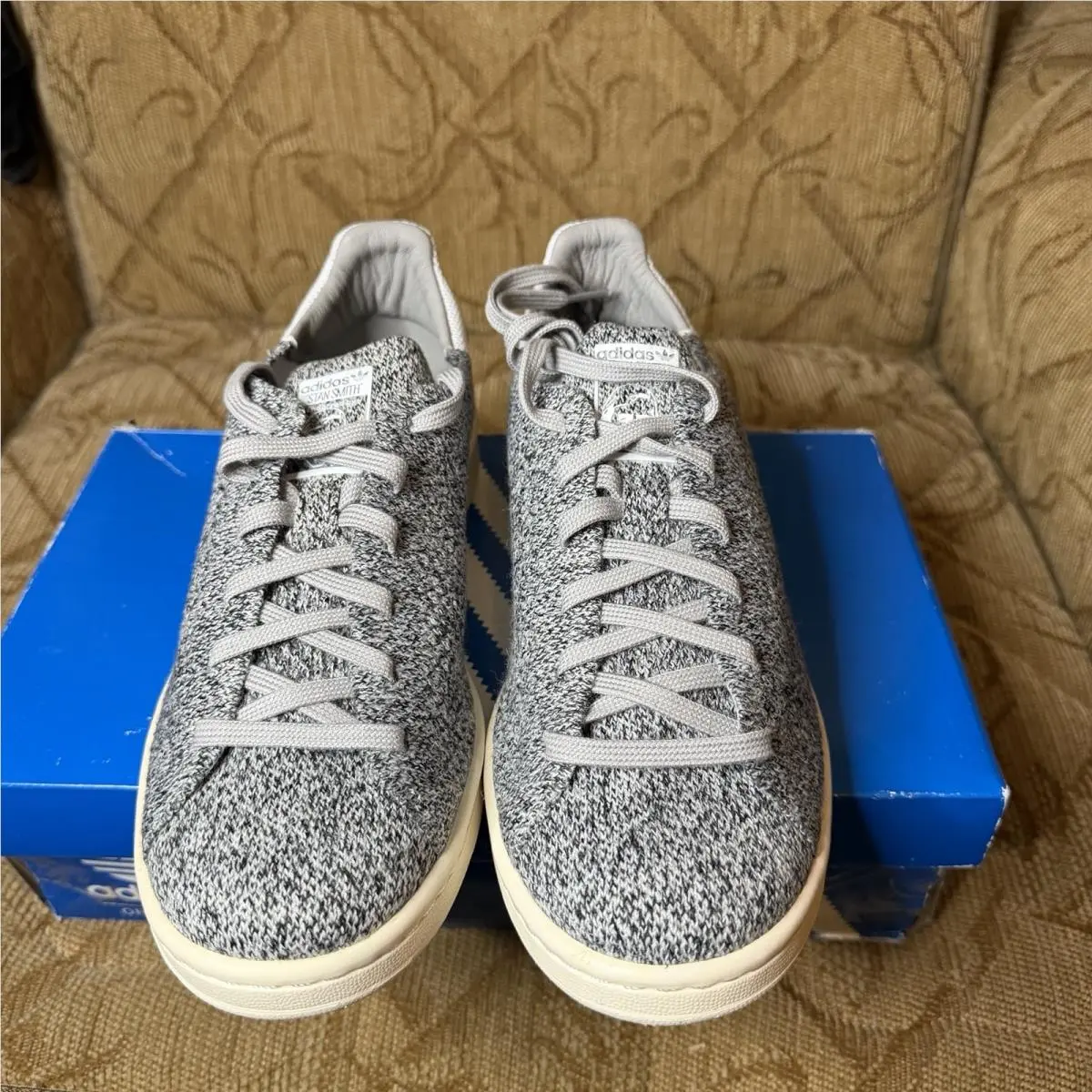 Adidas shoes - Adidas Stan Smith - Stan Smith - S80069 - Gray (UPC: 889765693173) 3