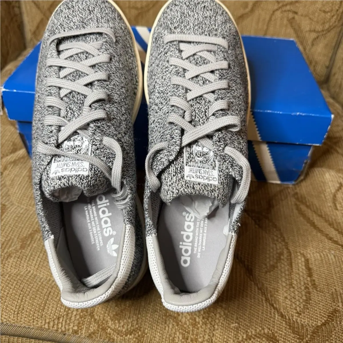 Adidas shoes - Adidas Stan Smith - Stan Smith - S80069 - Gray (UPC: 889765693173) 5