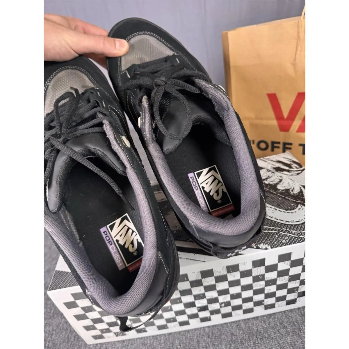 Vans shoes - VANS Wayvee - Wayvee - VN000D5DWHT - Black 1