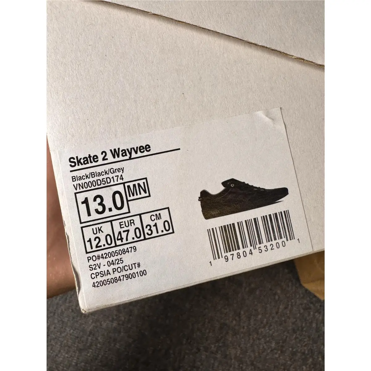 Vans shoes - VANS Wayvee - Wayvee - VN000D5DWHT - Black 4