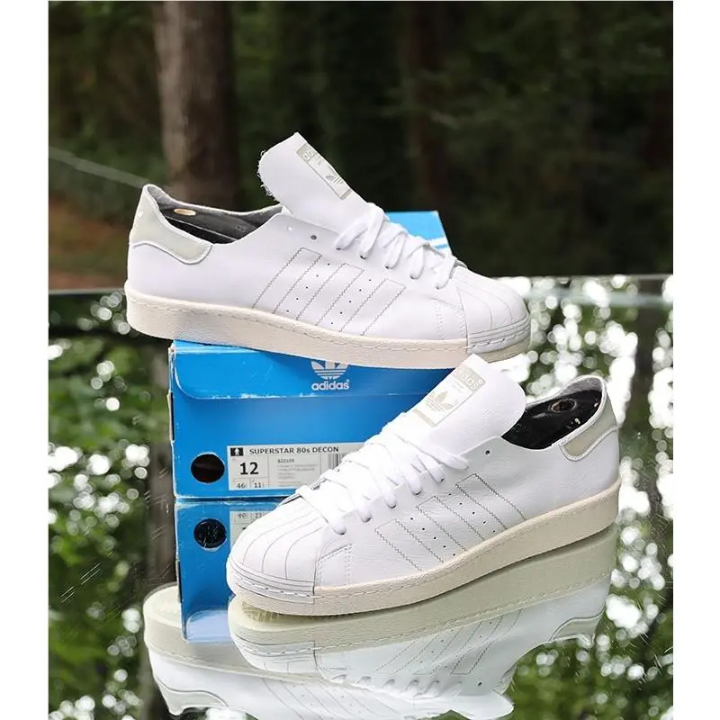 Superstar 80s Decon White 2017 Men`s Size 12 Custom BZ0109 by Adidas