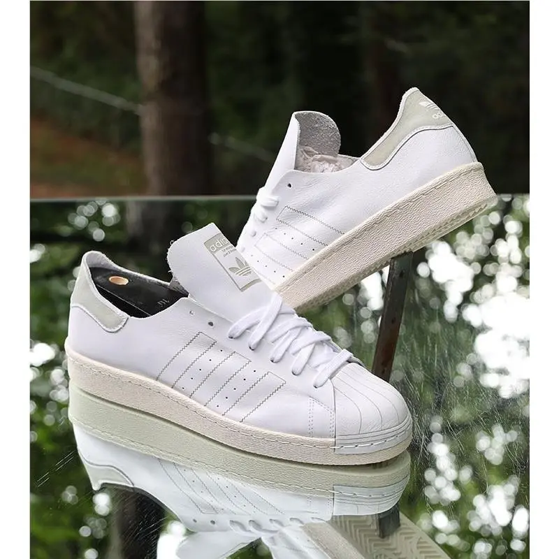 Adidas shoes - adidas Superstar 80S - Superstar - BZ0109 - White, Manufacturer: White, Cream 0